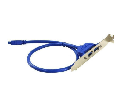 Стойка USB 3.0 на заднюю панель, 2 порта Atcom (15259)