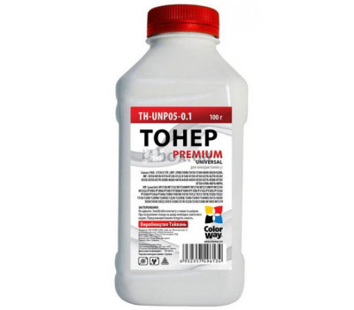 Тонер HP Универсальный P1005/ P1505/ P2015/ P2035/ P2055/ P4015, 100 г, ColorWay Premium (TH-UNP05-0.1)