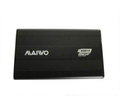 Карман HDD 2.5″ Maiwo K2501A-U3S black SATA через USB3.0 на винтах алюм. черн. Карман HDD 2.5″ Maiwo K2501A-U3S black SATA через USB3.0 на винтах алюм. черн.
