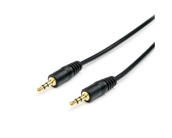 Кабель аудио DC3.5 (mini-jack 3.5 папа-папа), Atcom, 3.0m (17436)