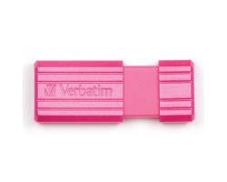 USB Flash Drive 32Gb Verbatim StoreNGo Pin Stripe Pink /  49056