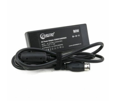 Блок питания ноутбука Extradigital HP 18.5V, 4.9A, 90W, oval (PSH3838)