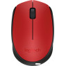 Мышь Logitech M171 Wireless Red/ Black (910-004641)