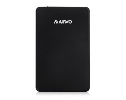 Карман HDD 2,5&Prime; Maiwo K2503D black SATA/ SSD HDD через USB3.0 безвинтов. крепление пластик черн.