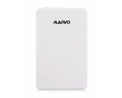 Карман HDD 2.5&Prime; Maiwo K2503D white SATA/ SSD HDD через USB3.0 безвинтов. 