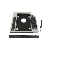 Шасси Maiwo NSTOR-9 для подключ. 2,5″ HDD/ SSD SATA3 в отсек привода ноутбука толщ.9.5 мм, алюм. Шасси Maiwo NSTOR-9 для подключ. 2,5″ HDD/ SSD SATA3 в отсек привода ноутбука толщ.9.5 мм, алюм.