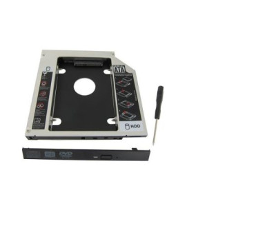 Шасси Maiwo NSTOR-9 для подключ. 2,5″ HDD/ SSD SATA3 в отсек привода ноутбука толщ.9.5 мм, алюм. Шасси Maiwo NSTOR-9 для подключ. 2,5″ HDD/ SSD SATA3 в отсек привода ноутбука толщ.9.5 мм, алюм.