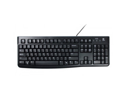 Клавиатура Logitech K120 укр. раскл. USB OEM черная (920-002643)-foto2