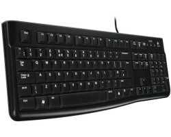Клавиатура Logitech K120 укр. раскл. USB OEM черная (920-002643)