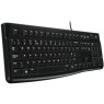 Клавиатура Logitech K120 укр. раскл. USB OEM черная (920-002643)