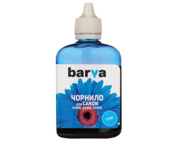 Чернила Barva Canon GI-490 для G1400/ G2400/ G3400, Cyan, 90 г (G490-508)