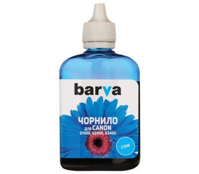 Чернила Barva Canon GI-490 для G1400/ G2400/ G3400, Cyan, 90 г (G490-508) Чернила Barva Canon GI-490 для G1400/ G2400/ G3400, Cyan, 90 г (G490-508)