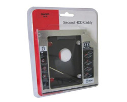 Шасси для ноутбука Maiwo, Black, 9.5 мм (для отсека Apple Macbook) (NSTOR-MACBOOK)
