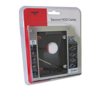 Шасси для ноутбука Maiwo, Black, 9.5 мм (для отсека Apple Macbook) (NSTOR-MACBOOK) Шасси для ноутбука Maiwo, Black, 9.5 мм (для отсека Apple Macbook) (NSTOR-MACBOOK)