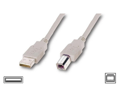 Кабель USB 2.0 - 3.0m AM/ BM Atcom, феррит. фильтр, белый (8099) Кабель USB 2.0 - 3.0m AM/ BM Atcom, феррит. фильтр, белый (8099)