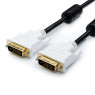 Кабель DVI > DVI 3.0m (DVI-D 2 феррита) ATcom черный (9148)