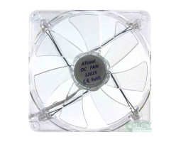 Вентилятор 120 mm Atcom 12025 Led Red DC sleeve fan (3pin- 120*120*25мм) (15278)