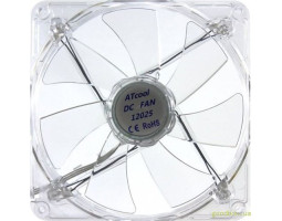 Вентилятор 120 mm ATcool 12025 Led green DC sleeve fan (3pin- 120*120*25мм) (15277)
