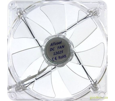 Вентилятор 120 mm ATcool 12025 Led green DC sleeve fan (3pin- 120*120*25мм) (15277) Вентилятор 120 mm ATcool 12025 Led green DC sleeve fan (3pin- 120*120*25мм) (15277)