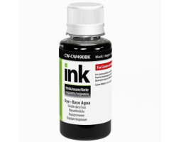 Чернила ColorWay Canon GI-490, G1400/ G2400/ G3400, Black Pigment, 100 мл (CW-CP490BK01)