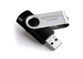 USB Flash Drive 16Gb Goodram Twister Black /  UTS3-0160K0R11 3.0 