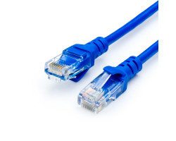 Патч-корд UTP литой 3.0m ATcom синий (9162)