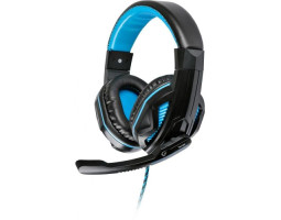 Наушники Gemix W-360 Black/ Blue, микрофон