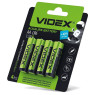 Батарейка AA, Videx щелочная, 1 шт, 1.5V, Blister Card (LR6/ AA)							
