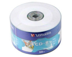 CD-R Verbatim 700Mb 52x Extra, Wrap Box (43787)		