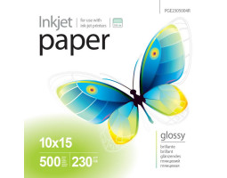 Фотобумага A6 (10*15) 230g/ m PrintPro глянец (PGE2305004R) 500л.