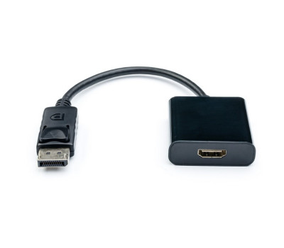 Переходник DisplayPort > HDMI (DisplayPort папа - HDMI мама), Atcom, кабель 10см (16852) Переходник DisplayPort > HDMI (DisplayPort папа - HDMI мама), Atcom, кабель 10см (16852)
