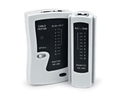 Тестер кабельный для RJ45/ RJ12, чехол (NS-468N) (15252)