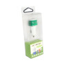 Автомобильное зарядное устройство Atcom ES-01, 2 x USB, 2.1A+1A (16990)