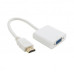 Кабель HDMI > VGA 0,15 m, Extradigital, 30 AWG, Gold, PVC, Hi-Speed (KBH1645) Кабель HDMI > VGA 0,15 m, Extradigital, 30 AWG, Gold, PVC, Hi-Speed (KBH1645)