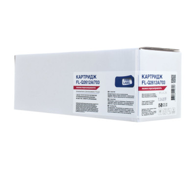 Картридж HP 12A (Q2612A), Black, LJ 1010/ 1020/ 1022/ 3015/ 3020/ 3030/ 3050/ 3055, Free Label (FL-Q2612A/ 7 Картридж HP 12A (Q2612A), Black, LJ 1010/ 1020/ 1022/ 3015/ 3020/ 3030/ 3050/ 3055, Free Label (FL-Q2612A/ 7