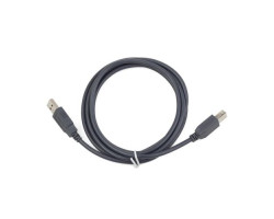Кабель USB 2.0 - 1.8м AM/ BM Cablexpert премиум, серый CCP-USB2-AMBM-6G