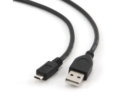 Кабель USB 2.0 - 1.8m AM/ microUSB Cablexpert CCP-mUSB2-AMBM-6 премиум