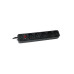 Фильтр сетевой 1.8м Maxxter SPM5-G-6B 5 розеток, черный
