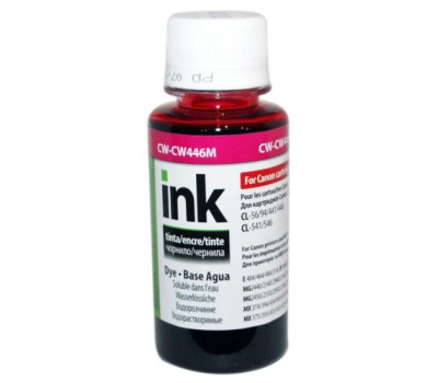 Чернила ColorWay Canon CL-546, Magenta, 100 мл (CW-CW446M01)