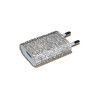 Сетевое зарядное устройство USB, Crystal Стразы, 5V/ 1A, Bulk (6rombs)