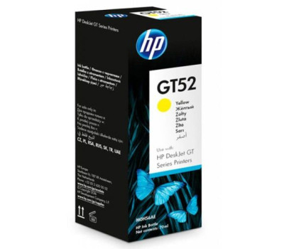 Чернила HP GT52, Yellow, DJ GT 5810 /  GT 5820, 70 ml, OEM (M0H56AE)