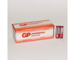 Батарейка R6 (AA) GP Powercell Shrink 15E/ R6 (1.5 В солевая)