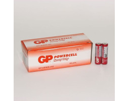 Батарейка R6 (AA) GP Powercell Shrink 15E/ R6 (1.5 В солевая) Батарейка R6 (AA) GP Powercell Shrink 15E/ R6 (1.5 В солевая)
