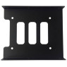 Фрейм-переходник Maiwo K4 Black, для 2.5&Prime; в 3.5&Prime; отсек, алюм.