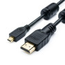 Кабель HDMI > HDMI micro, 3.0m Atcom, Black, Blister (RH-Z1185B) (15269)