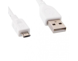 Кабель USB 2.0 - 0.5m AM/ microUSB Cablexpert CCP-mUSB2-AMBM-W-0.5M белый, премиум Кабель USB 2.0 - 0.5m AM/ microUSB Cablexpert CCP-mUSB2-AMBM-W-0.5M белый, премиум