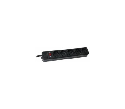 Фильтр сетевой 4.5м Maxxtro SPM5-G-15B 5 розеток, черный Фильтр сетевой 4.5м Maxxtro SPM5-G-15B 5 розеток, черный