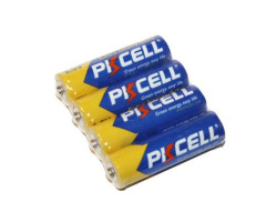 Батарейка AA (R6), солевая, PKCELL, 1.5V, Shrink (R6P-4S) за 1шт.