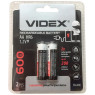 Аккумулятор AA, 600 mAh, Videx, 1.2V, Blister, 2 ШТ.