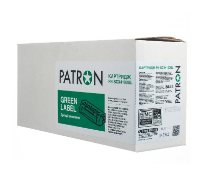 Картридж Samsung SCX-4100D3, Black, SCX-4100, 3k, Patron Green (PN-SCX4100GL) Картридж Samsung SCX-4100D3, Black, SCX-4100, 3k, Patron Green (PN-SCX4100GL)